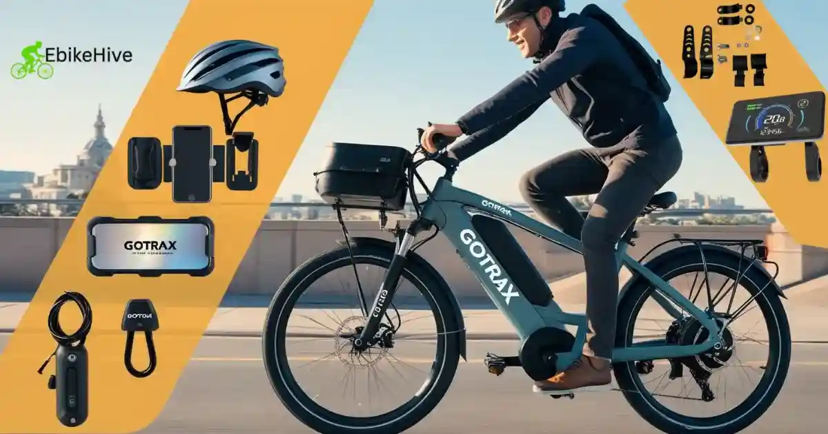 Gotrax eBike Accessories: Enhance Your Ride with the Best Gear 1 Gotrax eBike accessories for safety and performance upgrades
