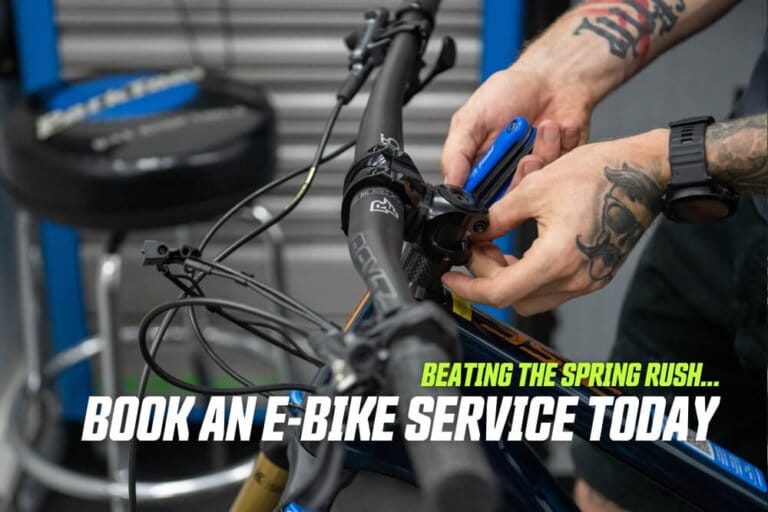 Beat the Spring rush – Get your E-Bike serviced NOW!