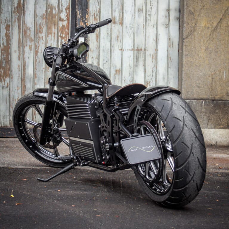 Bruno Forcella designed and built his unique electric custom motorcycle ‘King Current’ | thepack.news | THE PACK