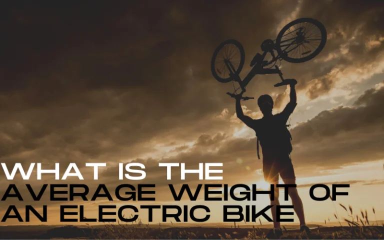 Electric bike weight – light or heavy which is better?