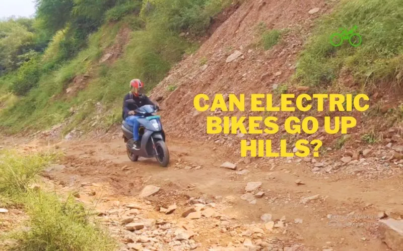electric bikes go to the hills