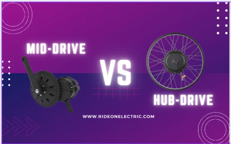 Hub-Drive Vs Mid-Drive E-Bikes