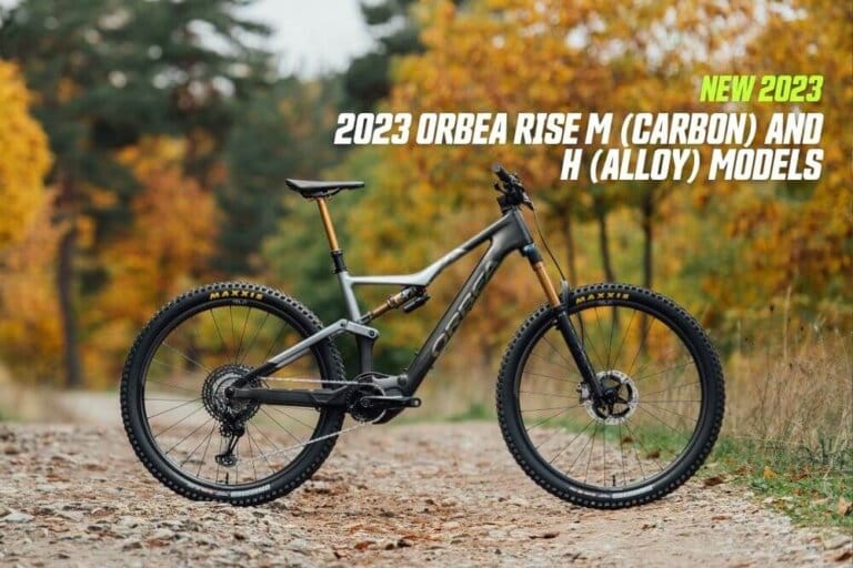 2023 Orbea Rise M and H models.