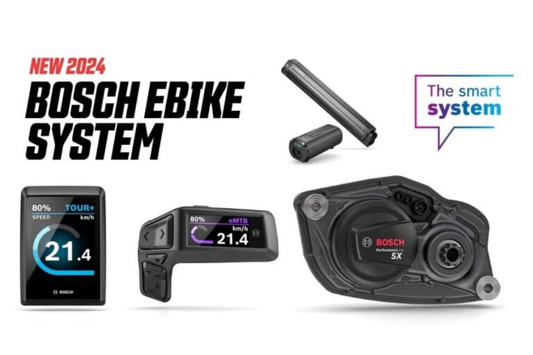New products unveiled in the 2024 Bosch eBike Systems range