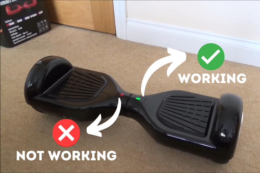 How to fix one side of the hoverboard does not work? 1 One SIde On Hoverboard Not Working.webp