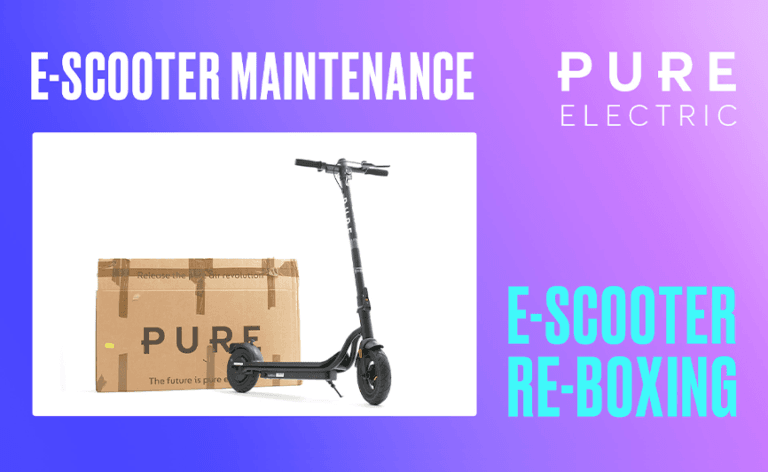 Watch: Re-boxing your Pure Air (2nd Gen) e-scooter