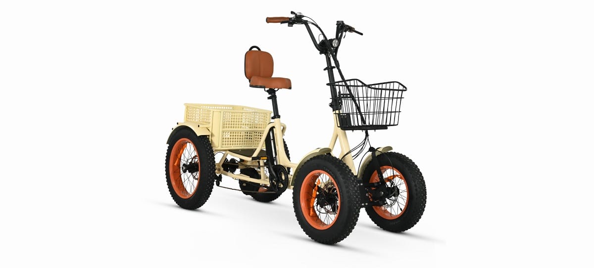 Sixezero announces an still stabilized e-bicycle on 4 wheels 1 Sixthreezero ANYterrain Stabilized 4 Wheel E Bike