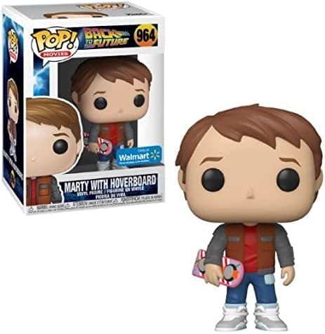 Funko pop! Back to the future #964 Marty with Hoverboard Walmart Exclusive Vinyl Figure is available in Pop Protector 1 415IpuwTnkL. AC