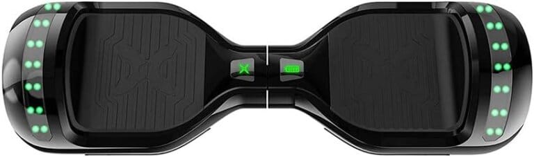 Electric hoverboard of Hover-1 origin | Maximum speed of 7 miles per hour, 6 mile range, 5 -hour integrated bluetooth speaker, integrated bluetooth speaker, pilot mode: from beginner soured
