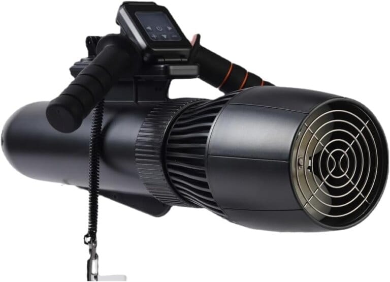 500 W electric underwater scooter, 40 m sea scooter free underwater, engine without brushes 60 minutes water scooter of the removable battery for swimming pool (500w 10000 mAh)