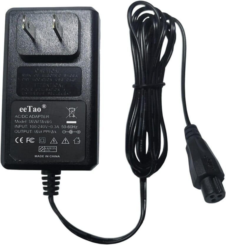 3 -pointed connector AC/DC charger compatible with Hoverboard Evercross XP9 for children and adults Hover Board