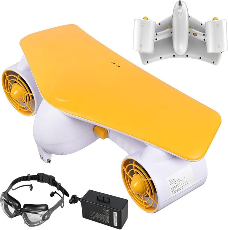 Double engine underwater scooters for adults - with 2 speed modes (3.6 miles per hour), 60 minutes of execution - portable marine scooter for diving/snorkeling/photography underwater underwater 11 Double engine underwater scooters for adults – with 2 speed modes (3.6 miles per hour), 60 minutes of execution – portable marine scooter for diving/snorkeling/photography underwater underwater