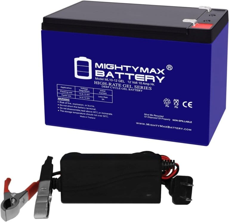 Mighty Max Battery 12v 10ah Gel F2 F2 replacement compatible with Tusa Sav-7 Scooter Underwater + 12v Loader