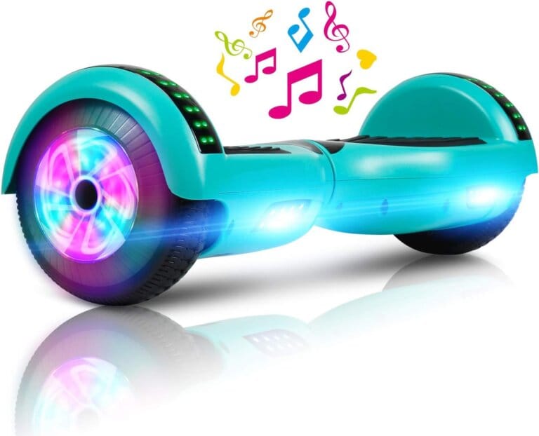 Lieagle Hoverboard, 6.5 “horn scooter hobbles with LED lights Bluetooth Wheels for adults for children