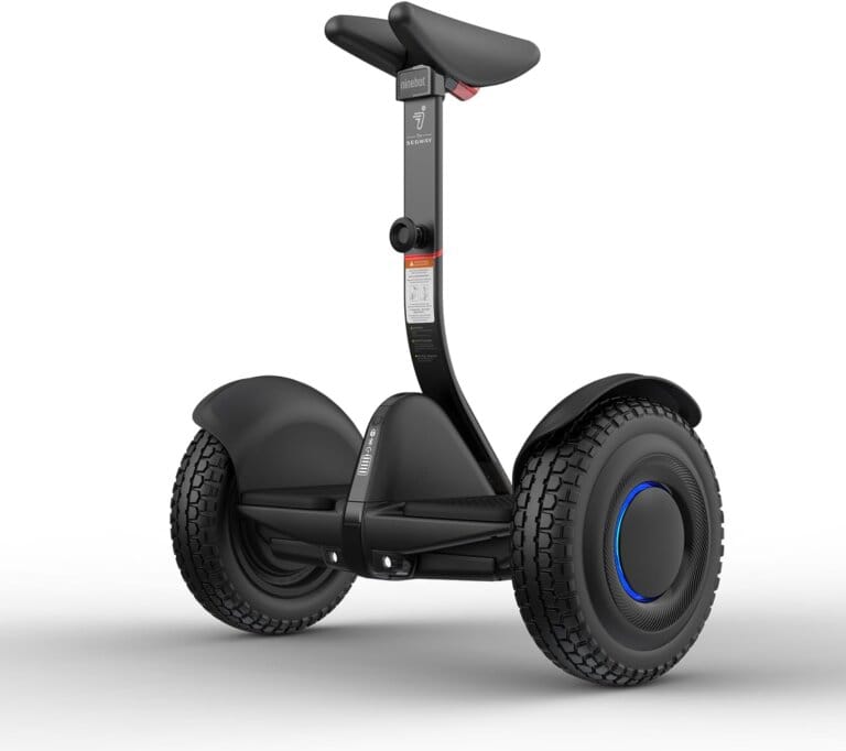 Segway Ninebot S2 Electric self-tank scooter, maximum speed of 11.2 mph, 21.7 miles of range with adjustable height, UL-2271 2272 Hoverboard
