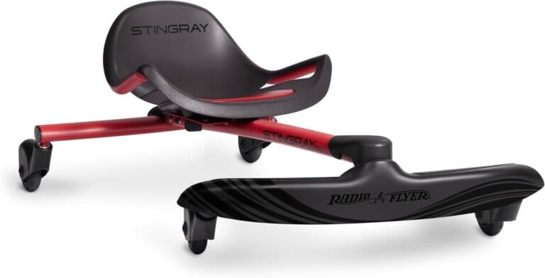 Radio Flyer Stingray laughs on the toy scooter for children aged 3 and 8, black, vagabond 11 Radio Flyer Stingray laughs on the toy scooter for children aged 3 and 8, black, vagabond