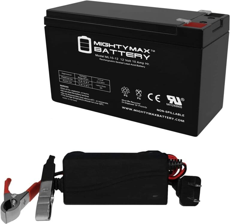 Mighty Max Battery Battery 12 V 10 Ah per Tusa Sav-7 Underwater scooter + 12v charger 11 Mighty Max Battery Battery 12 V 10 Ah per Tusa Sav-7 Underwater scooter + 12v charger