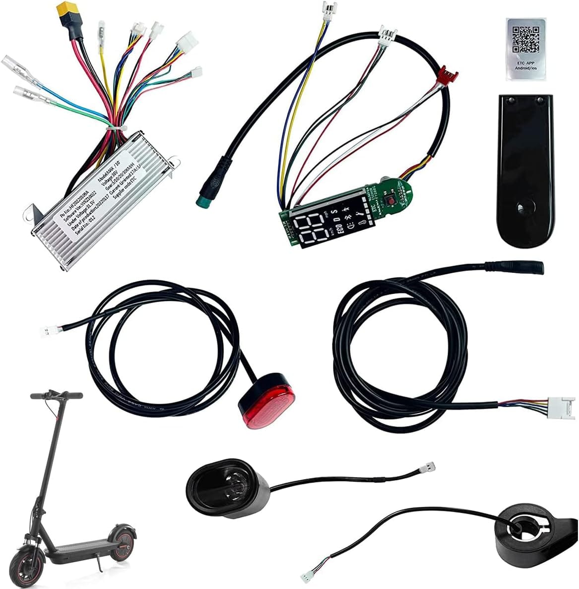 350W 36V 17A TUYA APP TUYA CONTROLLER SCOOTERS Hoverboard Bluetooth controller for maximum speed of 10 inches 40 km/h, black 1 61sv2gWFNL. AC SL1200