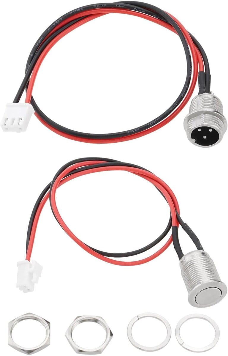2 -pin 2 -wires charging in in line charging door for hoverboard for charger battery with electric scooter battery with power switch