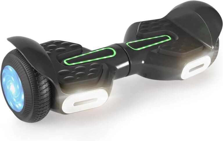 6.5 “scooter, Bluetooth musical speaker and LED light, high -level power of 8.5 miles per hour and 8.5 miles for 250 W engines, gifts for adult children, for all ages