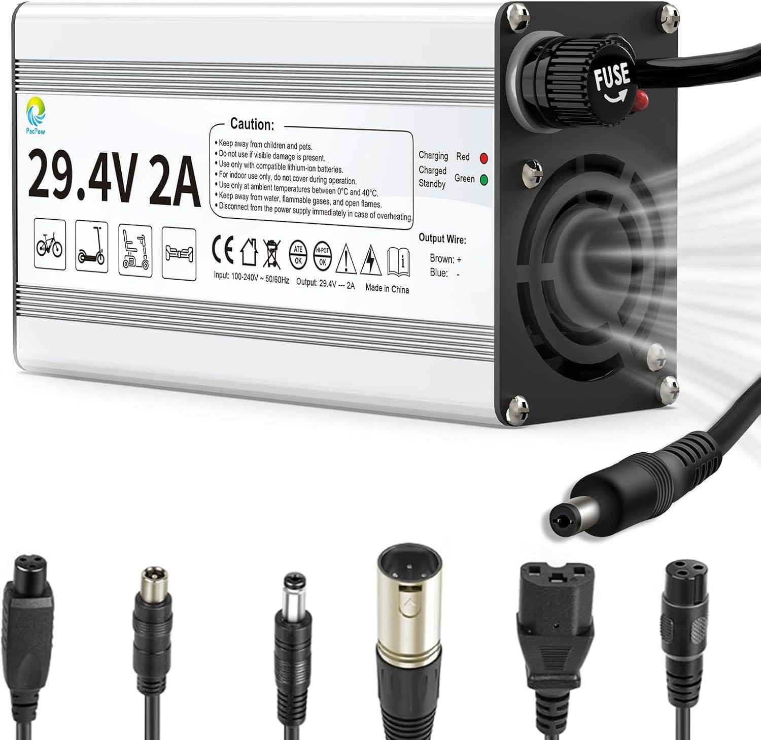 29.4 V 2A charger for 24 V lithium battery electric electric electric bike Electric charger Electric Scooter Electric Escoter charger charger Mod Sports Charger Sports (29.4v 2a) 1 7133YCt0YnL. AC SL1500