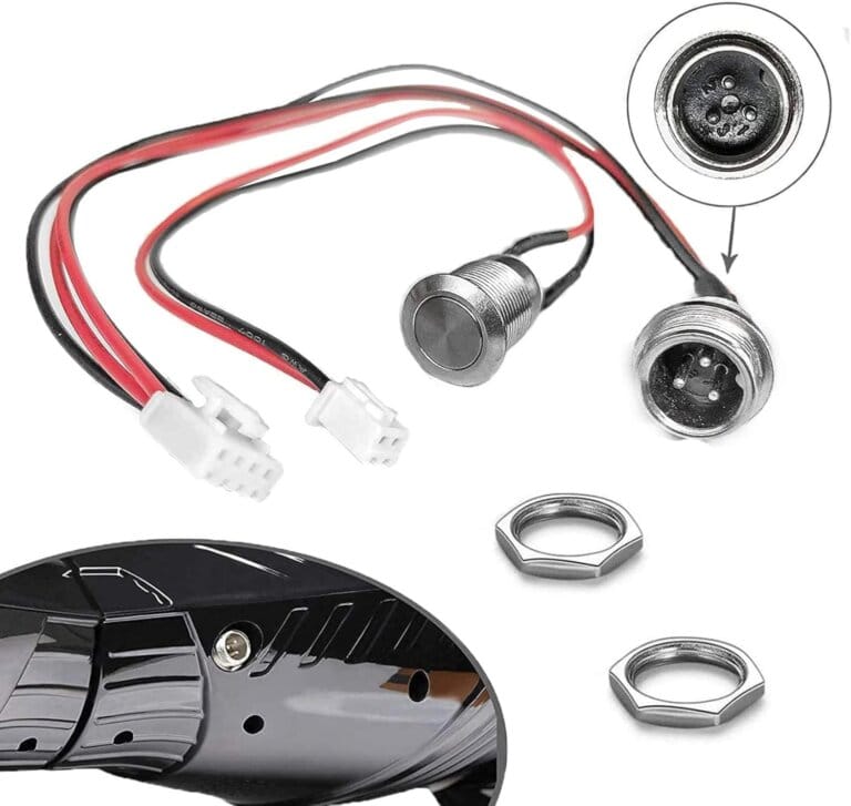 Replacement of the Hoverboard GLDYTIMES (3 polo) charging door for Swegway Swagtron Swagboard Cho etc.