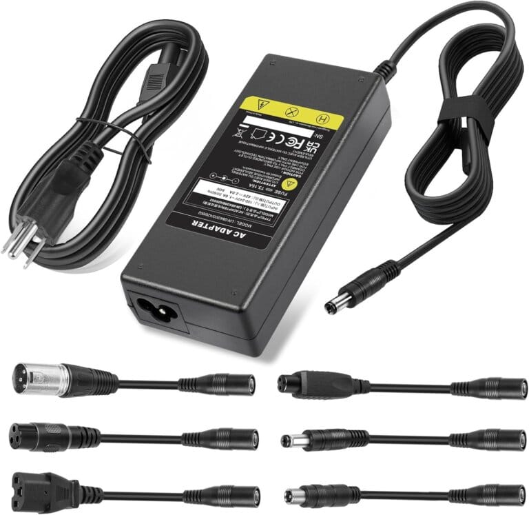 42V 2A Universal Scooter charger with 7 connections, 7 in 1 for Jetson, electric scooter for Gotrax bikes, Ninebot Electric scooter charger for 36 V 10s lithium battery. 32 42V 2A Universal Scooter charger with 7 connections, 7 in 1 for Jetson, electric scooter for Gotrax bikes, Ninebot Electric scooter charger for 36 V 10s lithium battery.