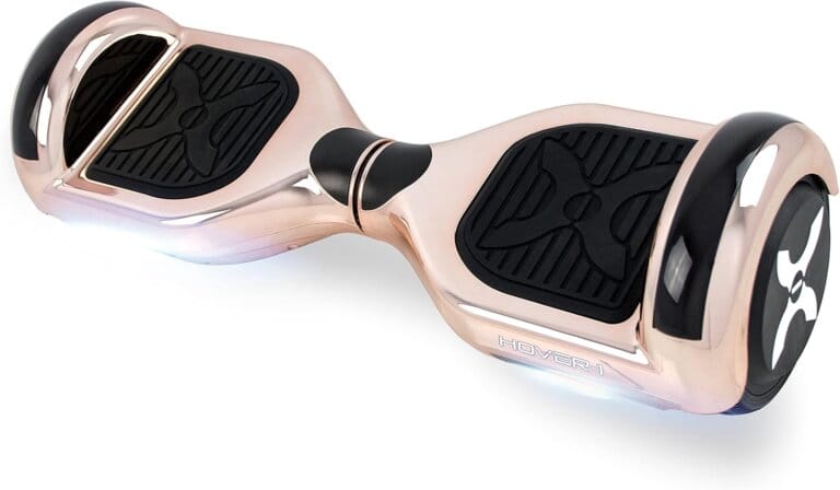 Hoverboard of electrical Hover-1 matrix with 6.5 ”LED tires, mudguard lights that change in color, two-handed 150W engines, maximum speed of 7 mph and 3 miles maximum 29 Hoverboard of electrical Hover-1 matrix with 6.5 ”LED tires, mudguard lights that change in color, two-handed 150W engines, maximum speed of 7 mph and 3 miles maximum