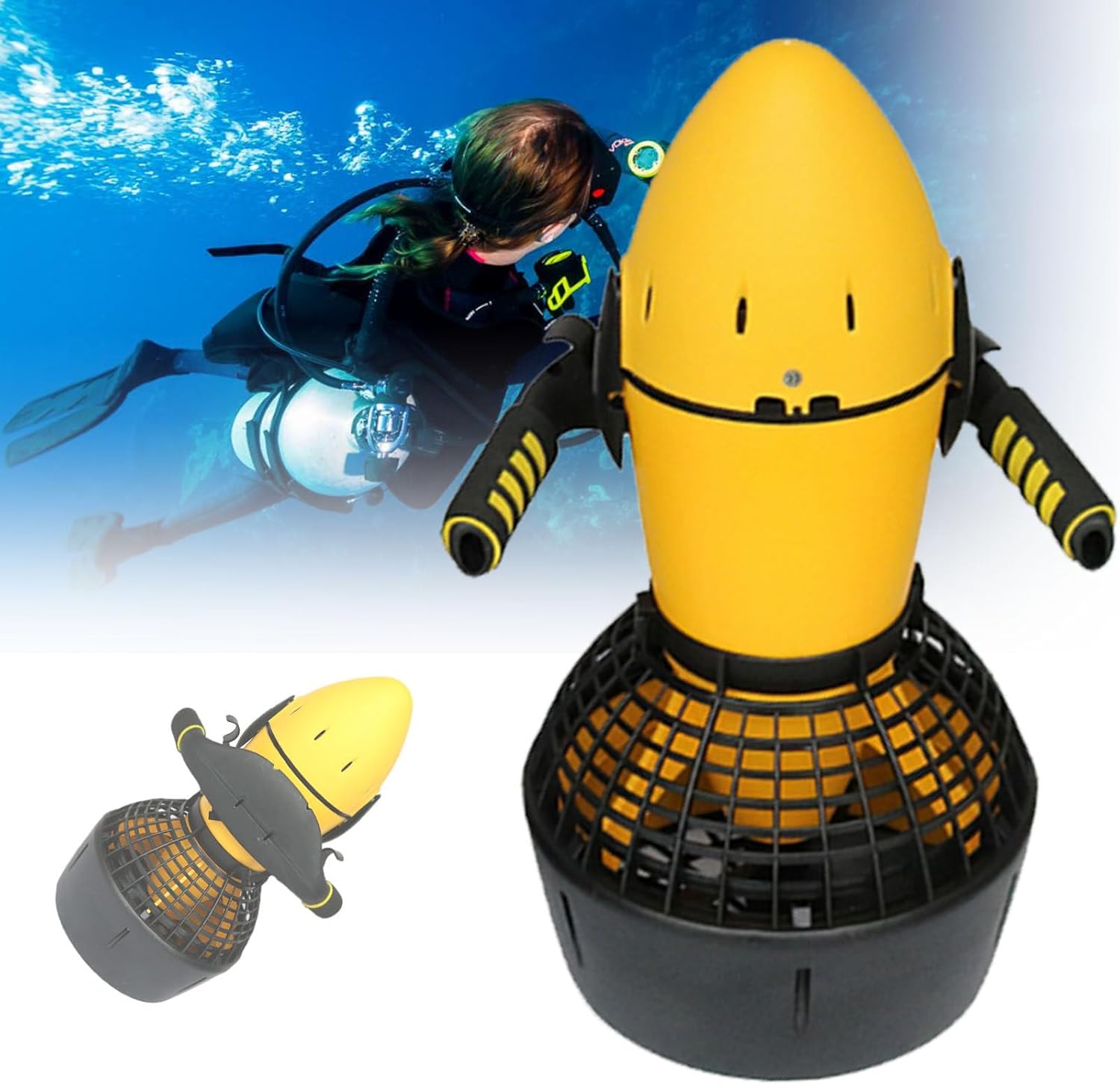 Underwater scooter, 300 W/500W marine scooter, Phluster Sea, underwater jetpack, suitable for propulsion equipment for snorkeling for the adventure pool, 300w 1 71Zis z39nL. AC SL1500