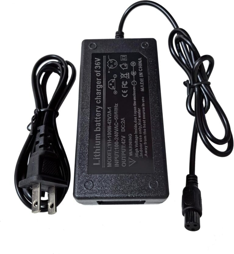 0.31 inches 42 V 2A power supply adapter with 3 -pointed line connector for dirt quad, pocket modes, Sports mod 36v lithium battery power supply - compact/laptop charger 12 0.31 inches 42 V 2A power supply adapter with 3 -pointed line connector for dirt quad, pocket modes, Sports mod 36v lithium battery power supply – compact/laptop charger