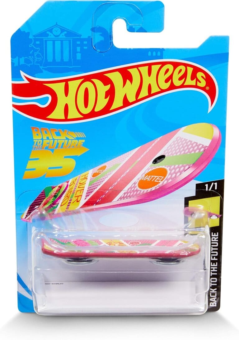 Hot Wheels Back To The Future 35th Anniversary Mattel Hoverboard Replica, Collectible vehicle, gift for collectors 18 Hot Wheels Back To The Future 35th Anniversary Mattel Hoverboard Replica, Collectible vehicle, gift for collectors