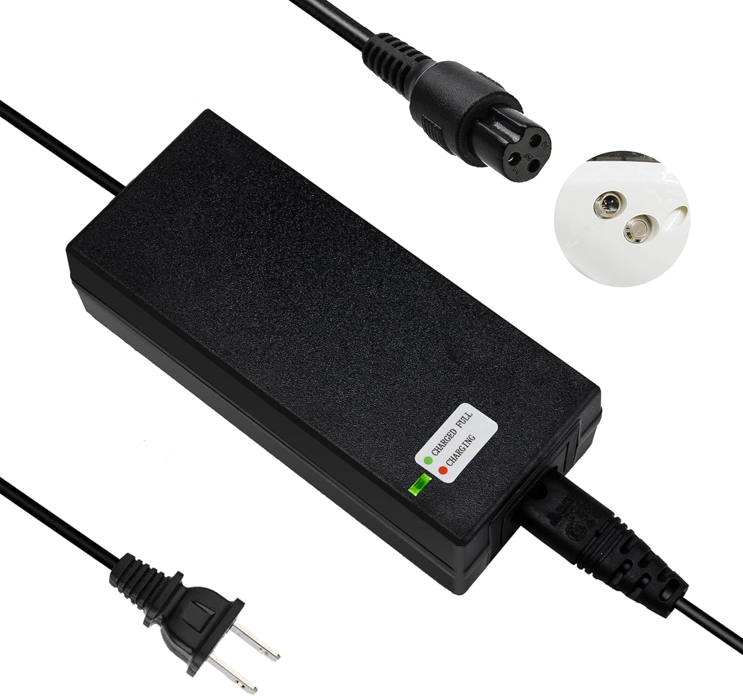 Power adapter of Power 42V 2A with 3 -pointed 8 mm connector, universal substitute for a 36 V lithium -to -free battery battery power adapter 1 81srOdoGkaL. AC SL1500