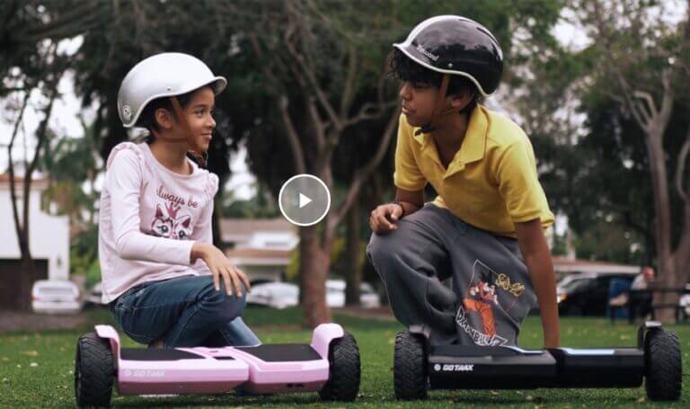 gotrax hoverboard with LED wheels and Bluetooth speaker